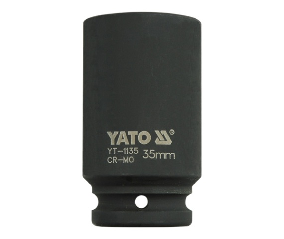 Головка торцевая ударная 3/4" 6гр. 35mm L90mm CrMo  YATO YT-1135