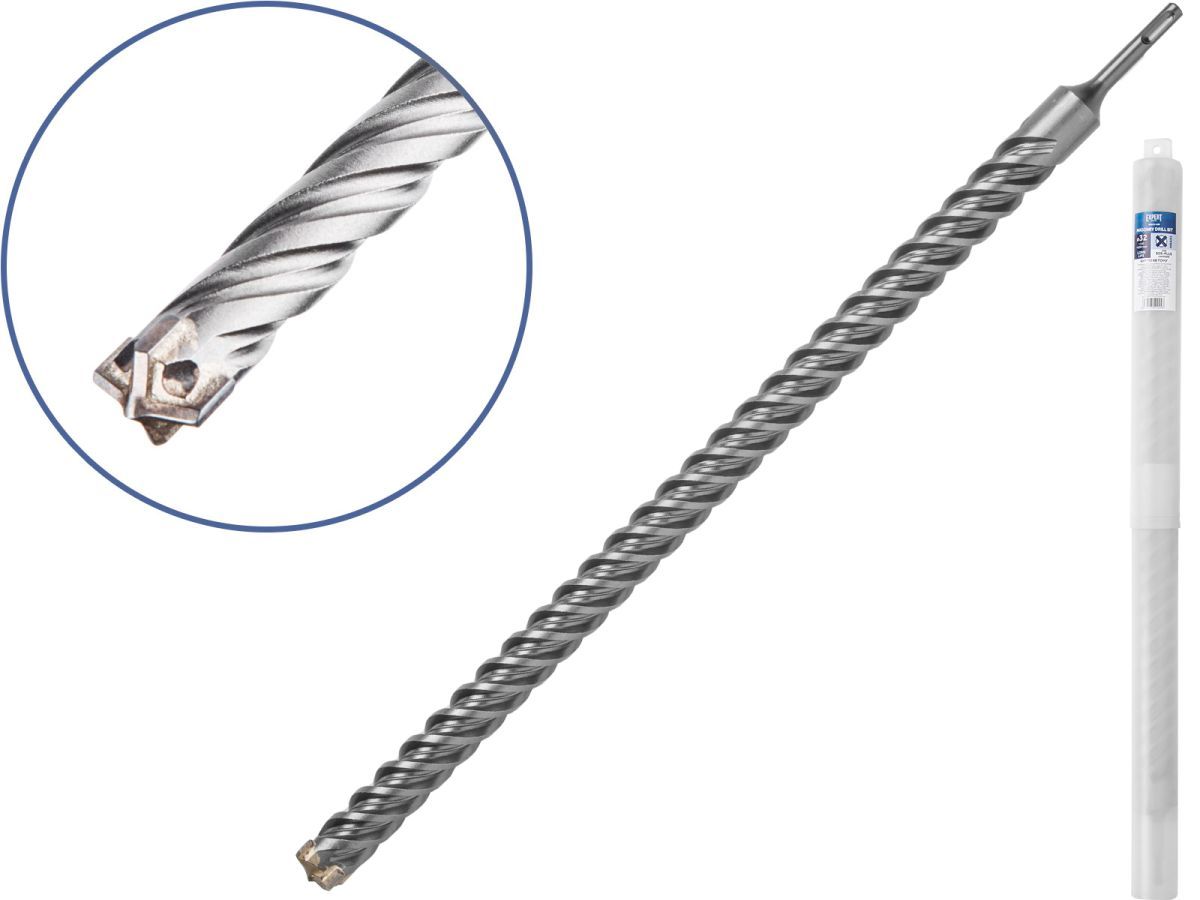 32х550х600 мм бур (сверло) SDS-plus EXPERT (бур по бетону, крестовая пластина) STARTUL SE8332-600