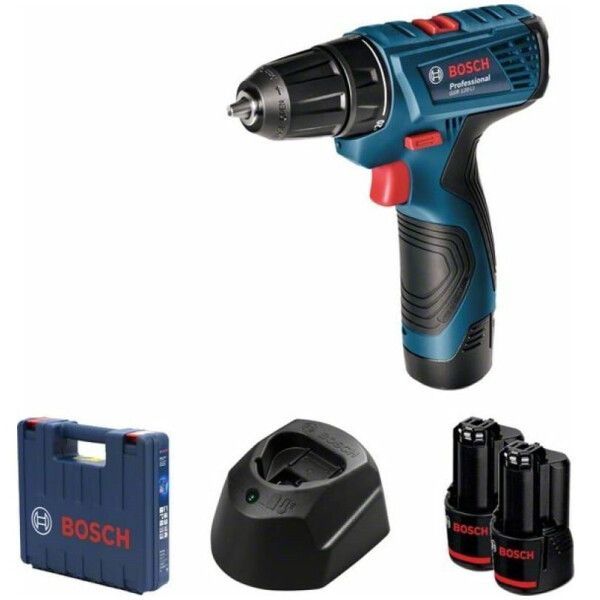 Дрель-шуруповерт аккумуляторная GSR 120-LI (30Hm, 2 АКБ 2.0 Ач) Professional  (06019G8020)...BOSCH 0.601.9G8.020