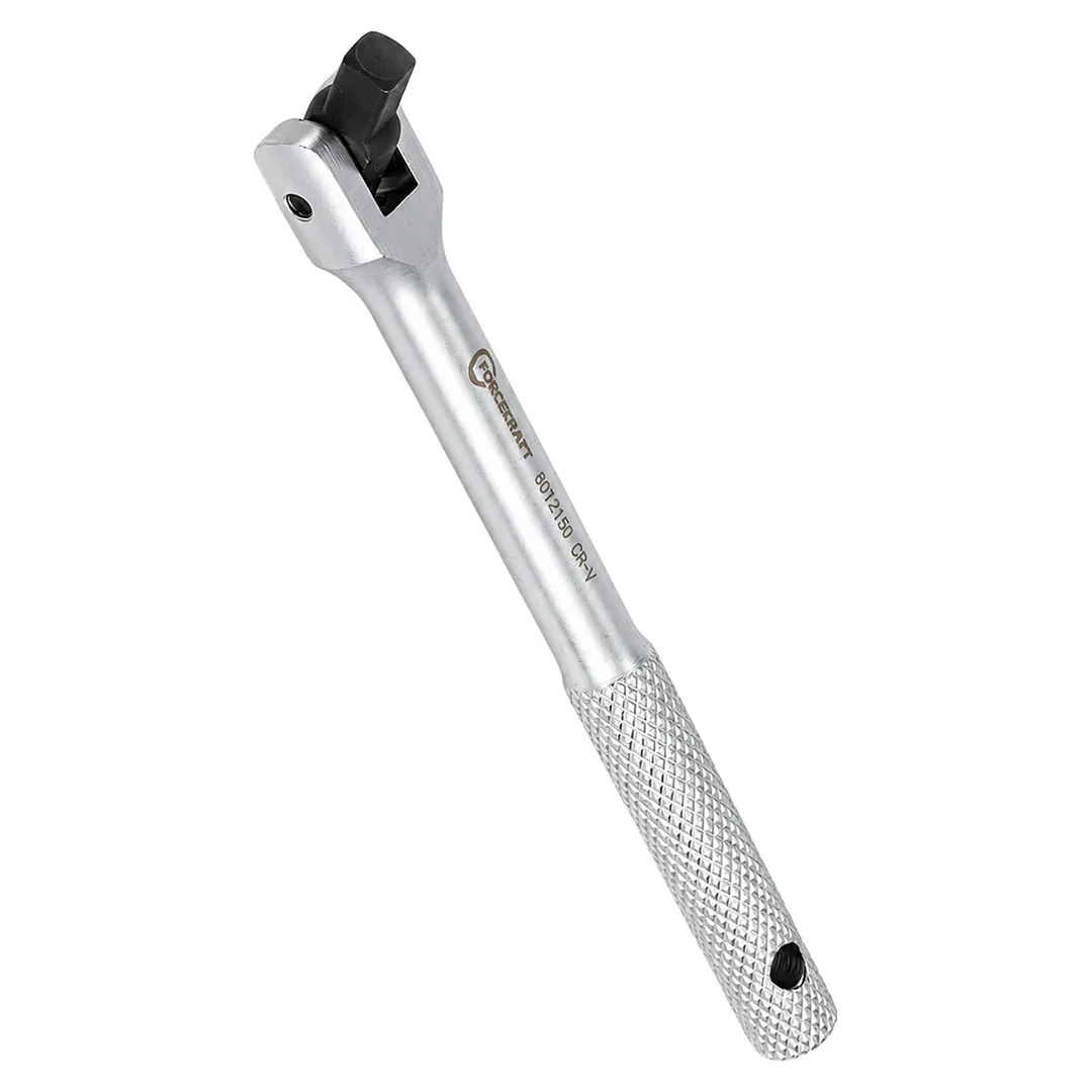 Вороток шарнирный с накаткой 1/4''L-150мм.  FORCEKRAFT FK-8012150