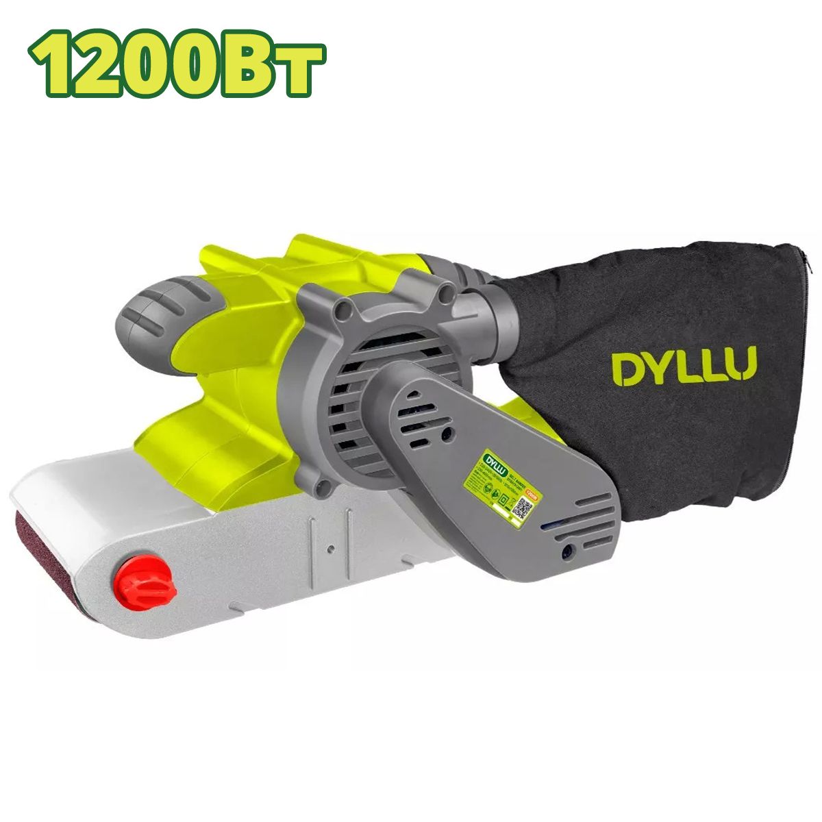 Ленточная шлифмашина, 220-240V,1200 Вт,200-400 об/мин,  DYLLU DTBA1512001