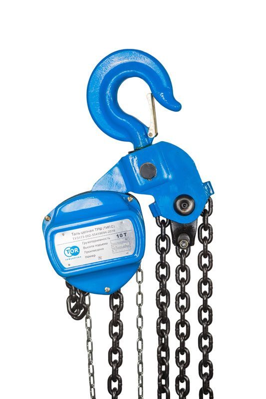 Таль ручная шестеренная ТРШ C 10ТХ6М (серия G) TOR 1021826