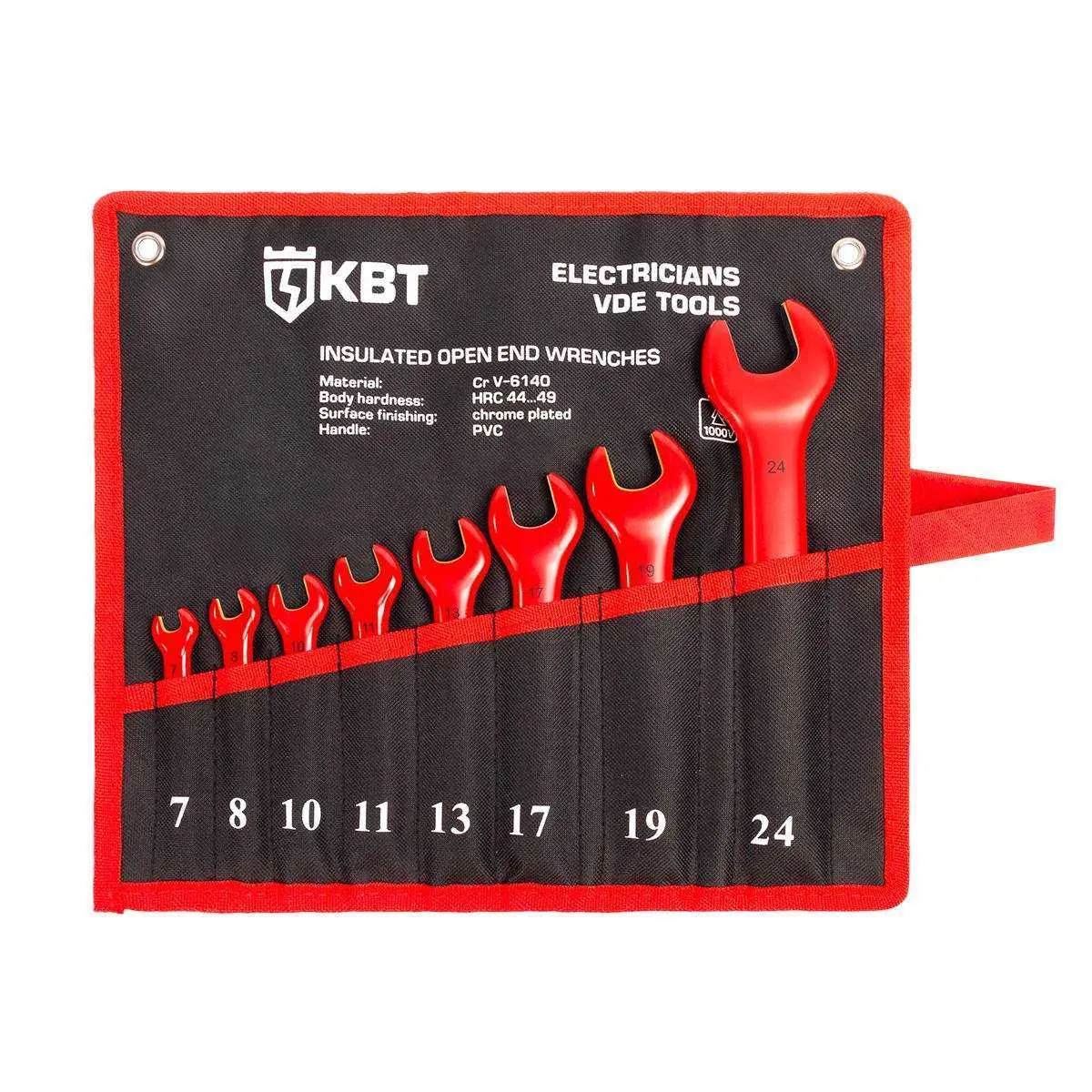 Набор диэлектрических однорожковых ключей НИИ-24 серия ЭКСПЕРТ () ()  ...КВТ 89750