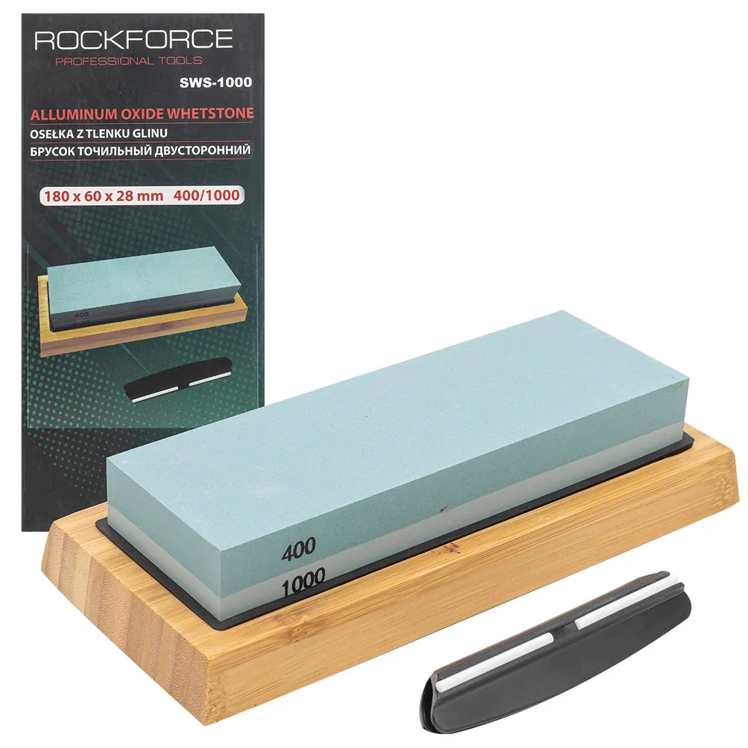 Брусок точильный двусторонний  Rock FORCE RF-SWS-1000
