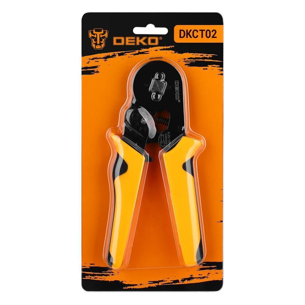 Клещи обжимные для втулочных наконечников DEKO DKCT02Deko 081-2089