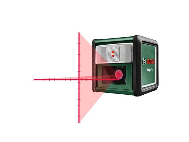 Нивелир лазерный QUIGO PLUS, со штативом, проекция: крест, до 7 м, +/- 5 мм, резьба 1/4",  ...BOSCH 0603663600