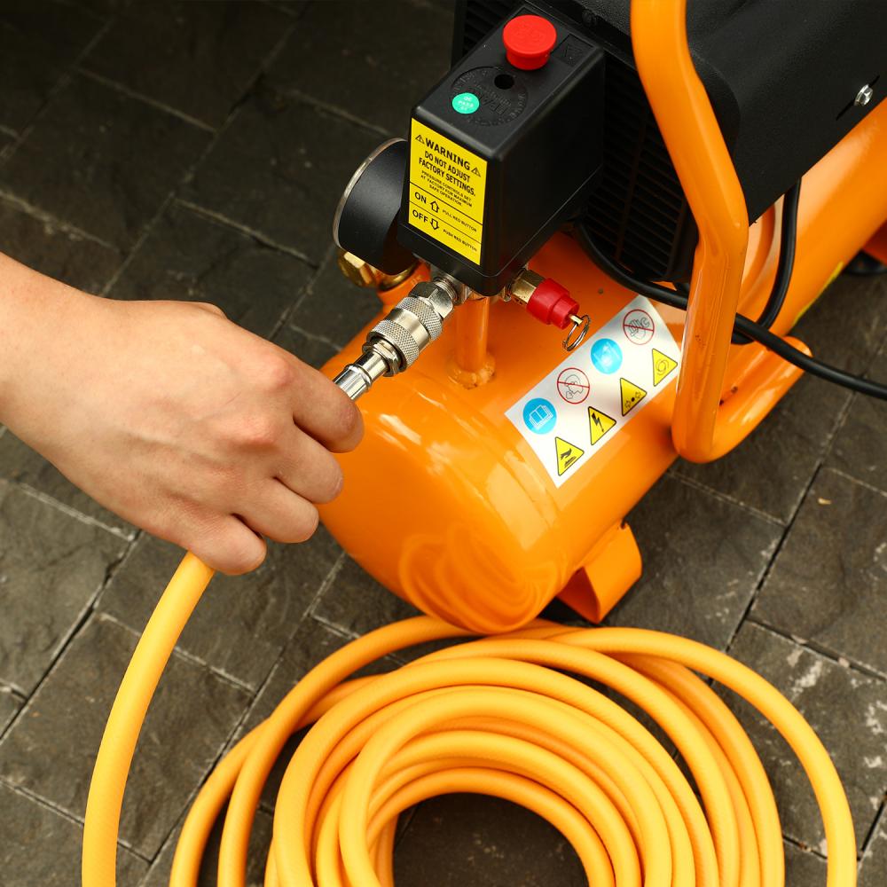 Шланг резиновый с фитингами рапид DEKO DKAH13 13х8 10 м