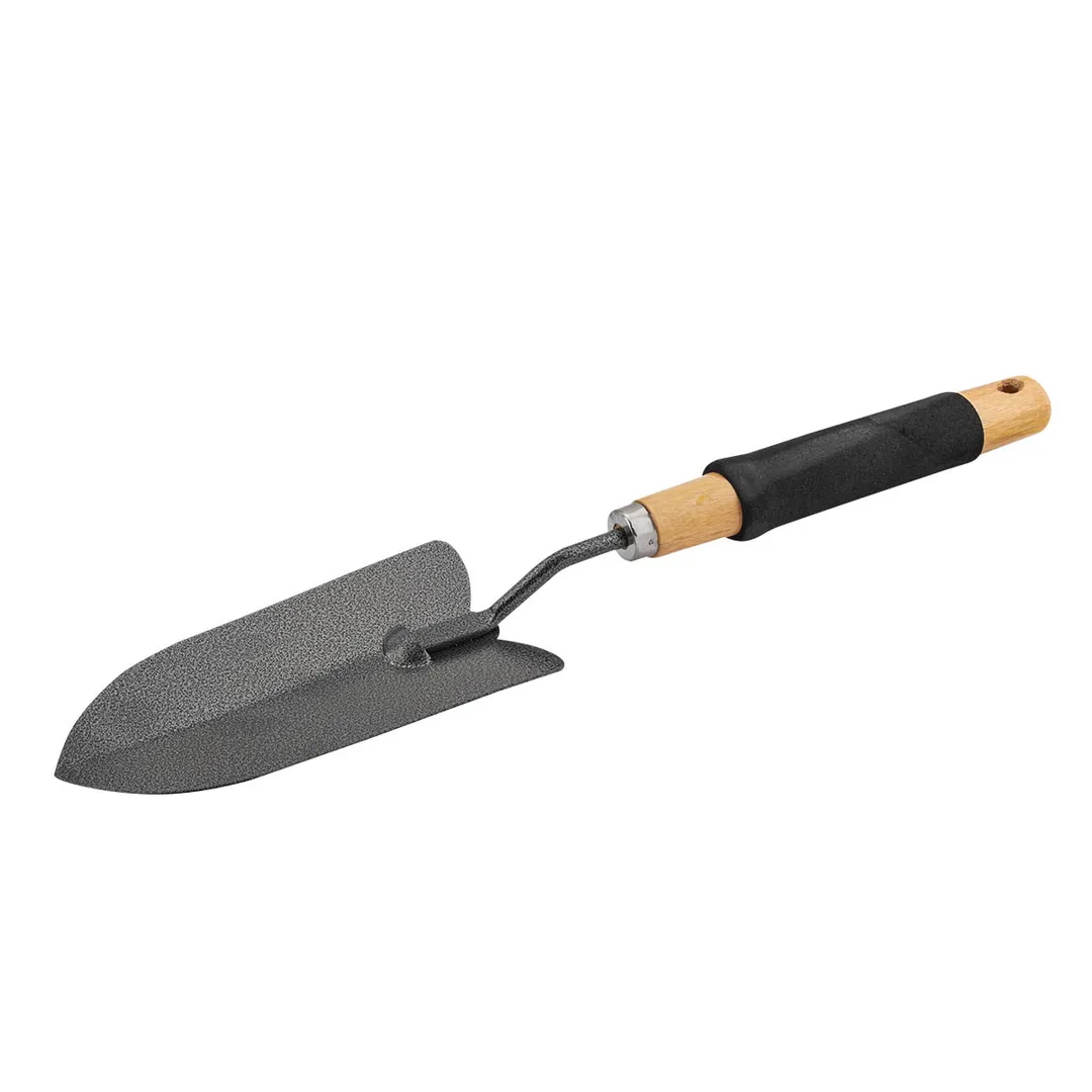 Совок посадочный  с деревянной рукояткой (L-330mm  ,ширина 60mm)  ...WMC TOOLS WMC-TG2104020-B