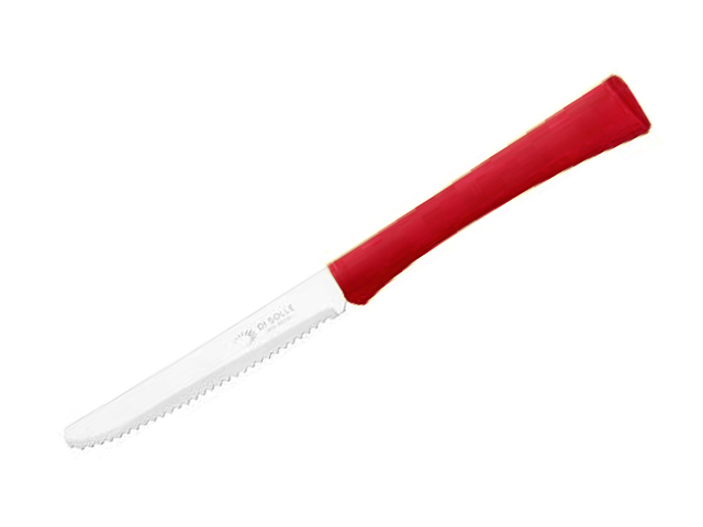 Нож столовый, серия INOVA D+, красный  DI SOLLE 38.0106.00.16.000