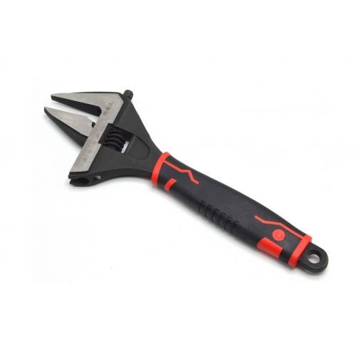 Ключ разводной 200мм, губки до 36мм с ПВХ ручкой  H-D HD-21656