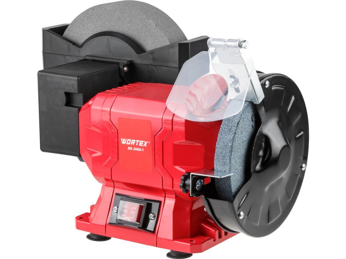 Станок точильный BG 2060-1 в кор. 250 Вт, 150х20х12,7 мм 200х40х20 мм WORTEX 2322025