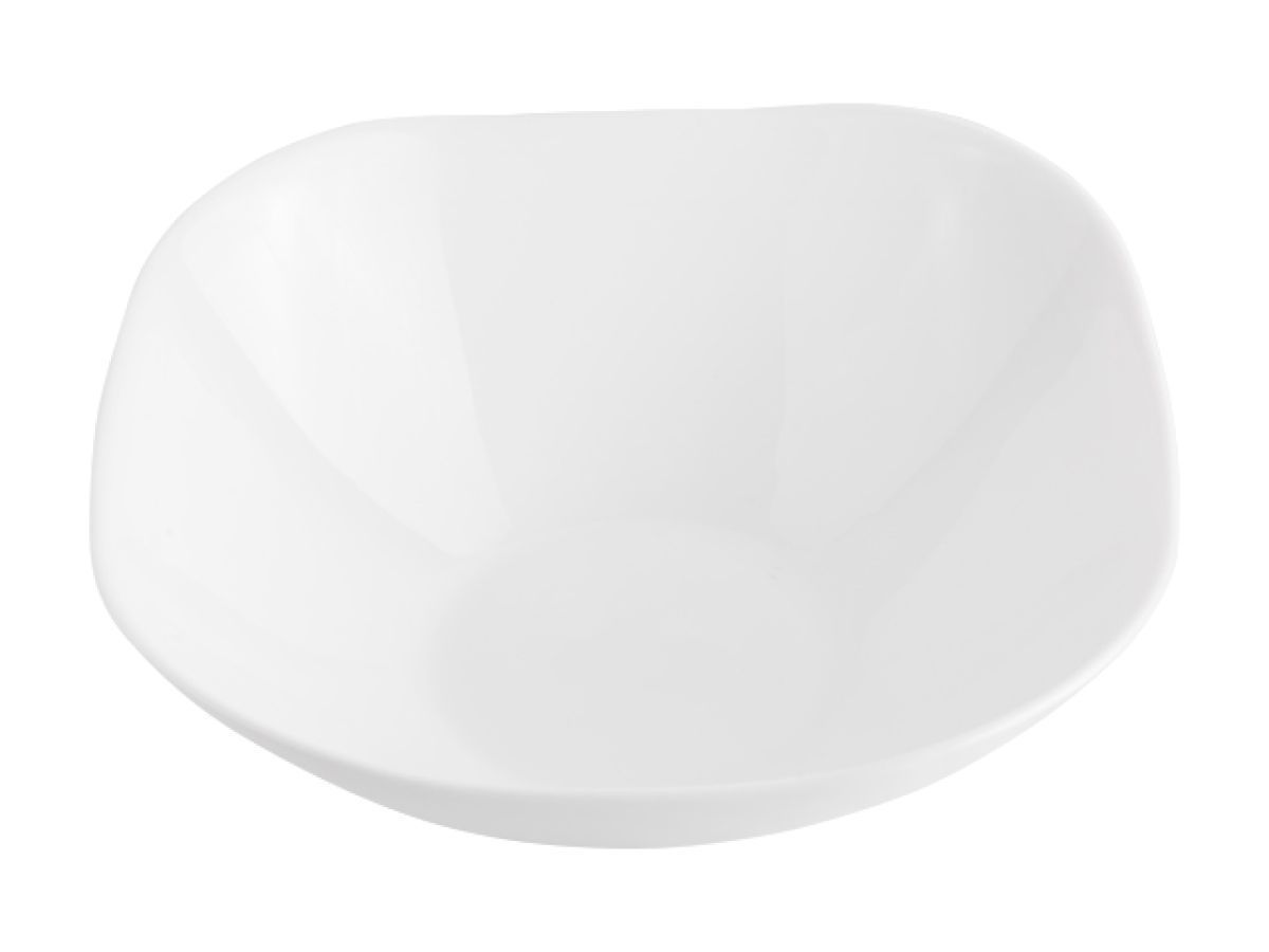 Салатник стеклокерамический, 200 мм, квадратный, серия QUADRO (Квадро) (Quadra Collection) DIVA LA OPALA 15-120030