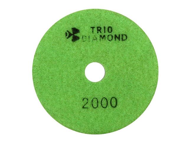 Алмазный гибкий шлифкруг "Черепашка" 100 № 2000 (мокрая шл.)  ...TRIO-DIAMOND 342000