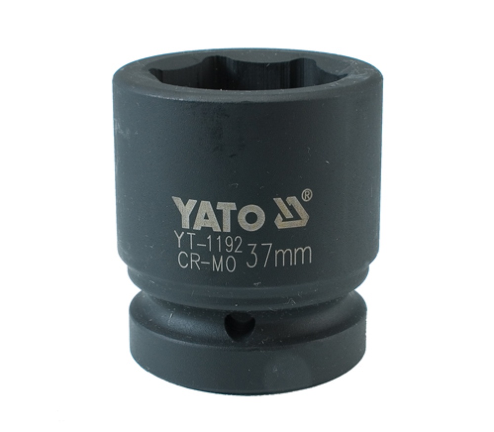 Головка торцевая ударная 1" 6гр. 37mm L65mm CrMo YATO YT-1192