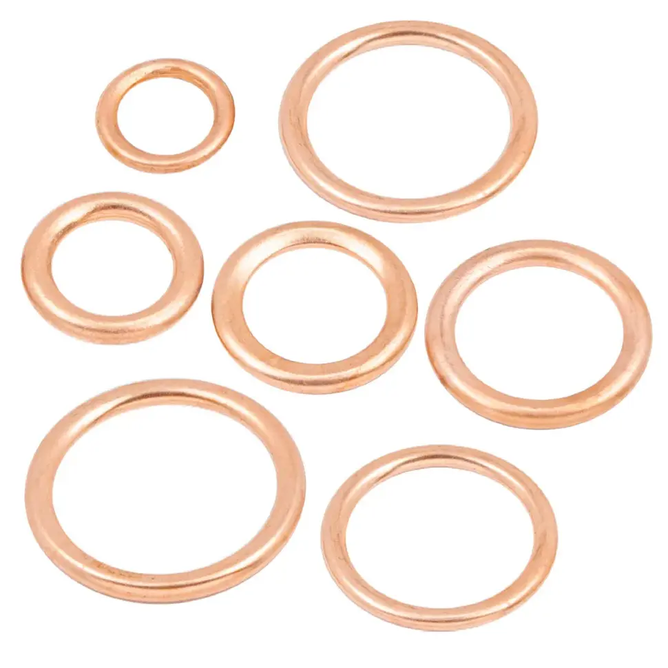 Шайбы медные, набор 95пр. RockFORCE RF-068713