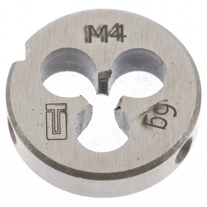 Плашка М4 х 0.7 мм  Сибртех 77009