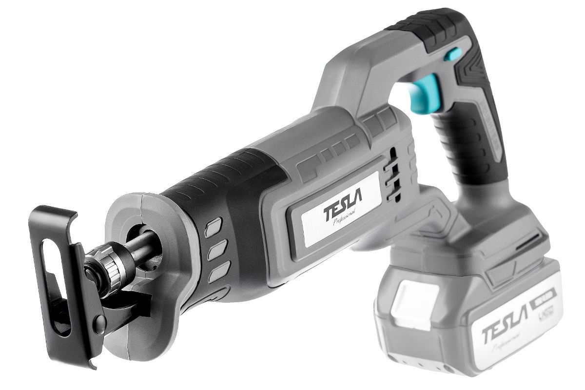 Пила сабельная аккумуляторная, 18В, БЕЗ АКБ , 0-2700об/мин, ход 25,4мм TESLA TR18BL