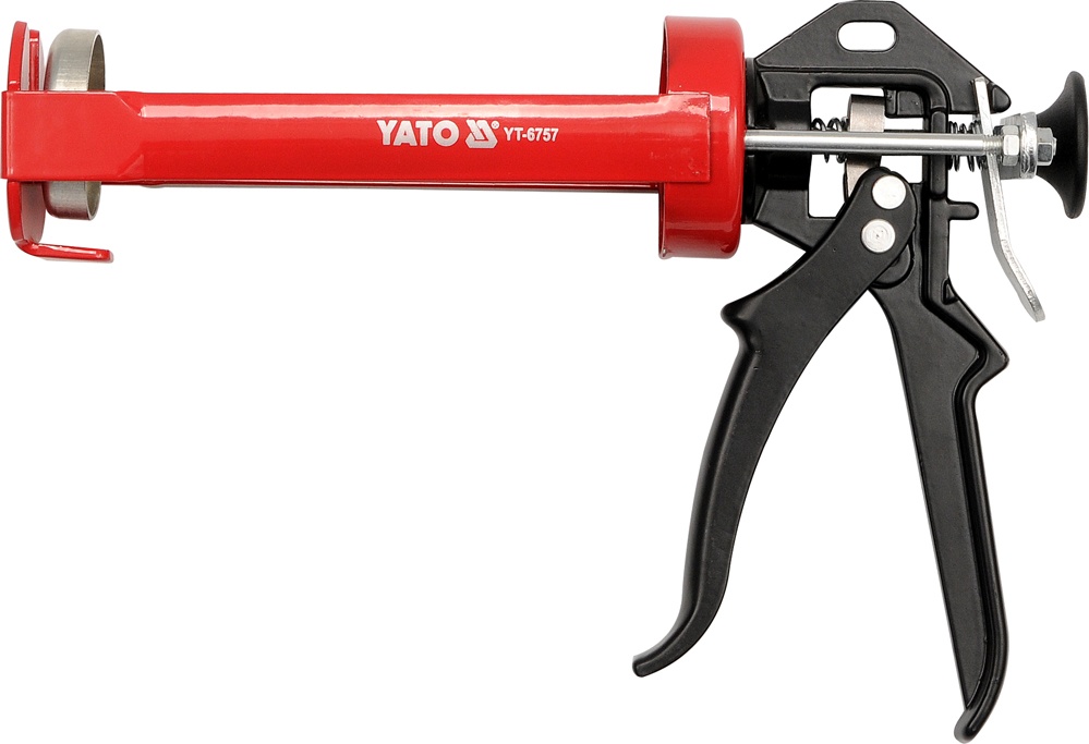 Пистолет для силикона полукорпусной 200х65mm  YATO YT-6757