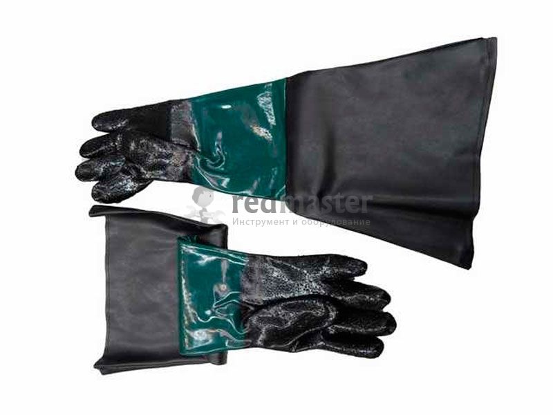 Защитные перчатки для пескоструйных аппаратов (2шт/к-т)  ...Forsage F-SBC-G