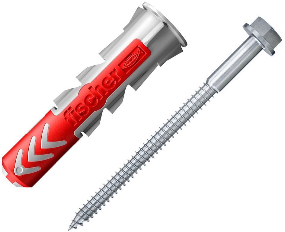 Дюбель распорный DUOPOWER 14x70 с винтом ( 2шт упак.)  Fischer 537666f