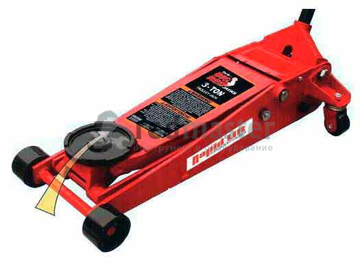 Домкрат подкатной с низким профилем 3.5т (h min 82мм, h max 558мм) Torin T83505