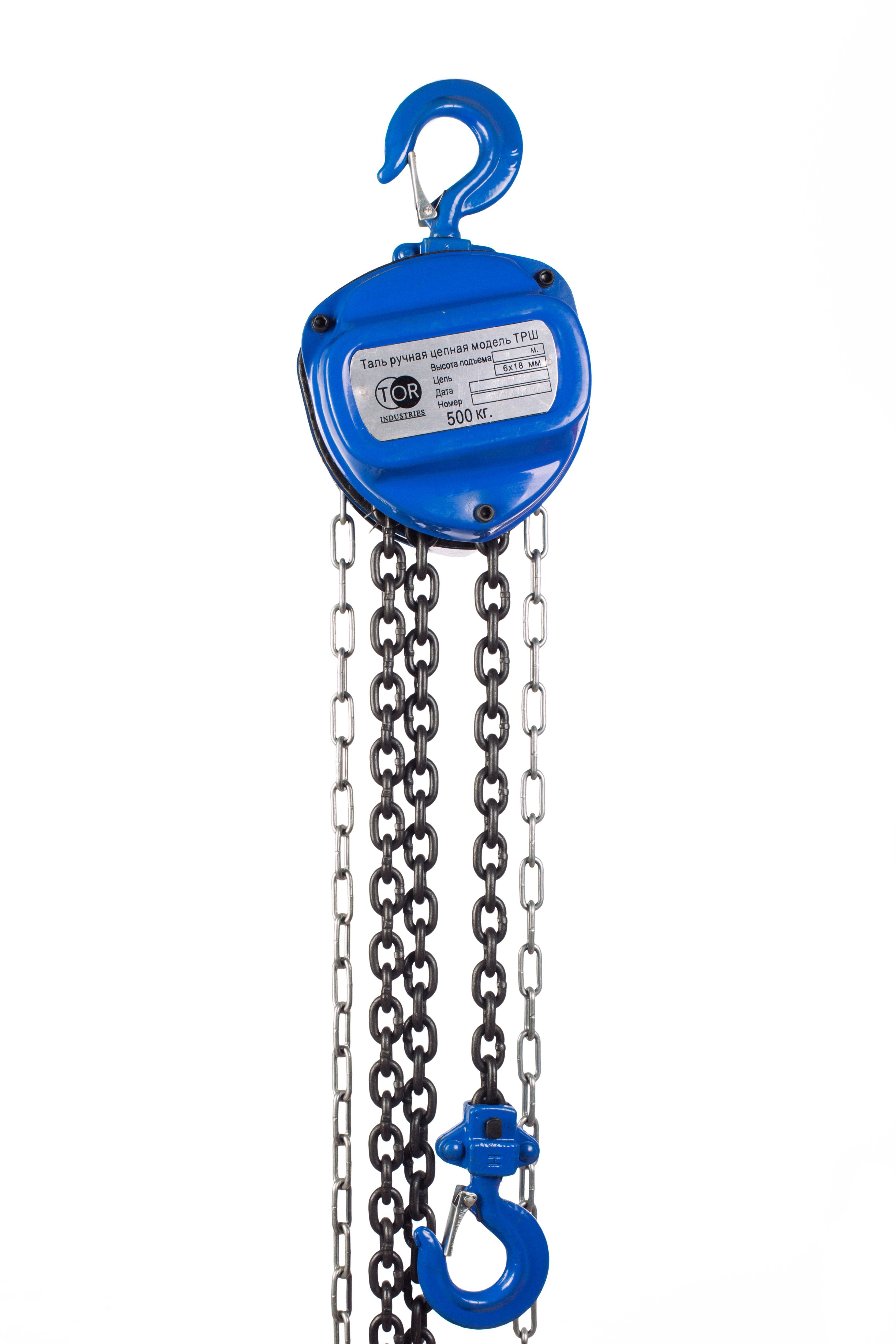Таль ручная шестеренная ТРШ C 0,5ТХ3М (серия G) TOR 1021824