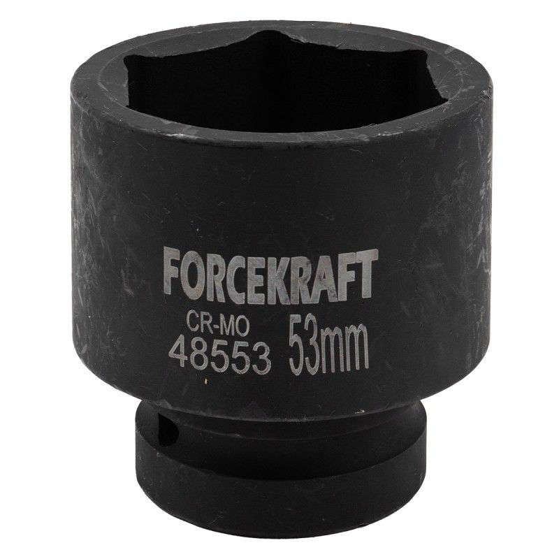 Головка ударная 1", 53мм (6гр.)  FORCEKRAFT FK-48553