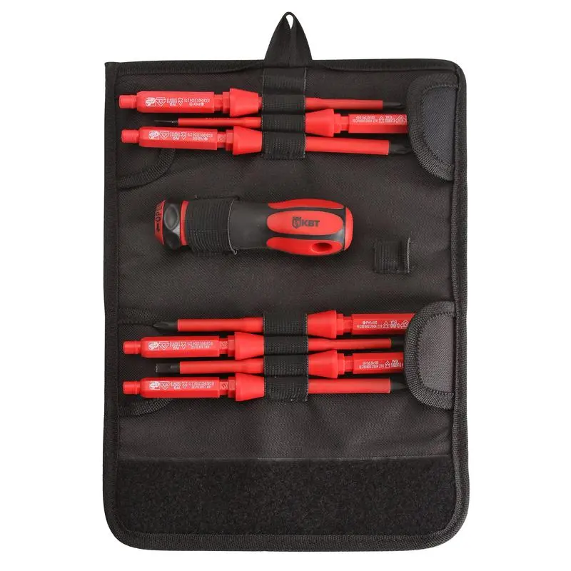 Отвертка диэлектрическая со сменными битами НИО-1107 серия ПРОФИ ()  ...КВТ 61949