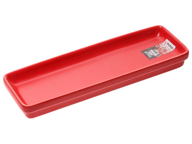 Блюдо керамическое, 24.5х7.5х3 см, серия ASIAN, красное PERFECTO LINEA 17-102455
