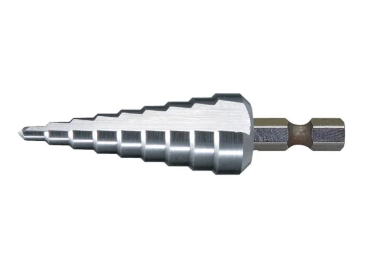Сверло ступенчатое по металлу HSS с прямым желобком, 4-12x65, 1/4" MAKITA D-40082