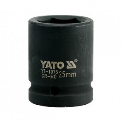 Головка торцевая ударная 3/4" 6гр. 25mm L50mm CrMo  YATO YT-1075