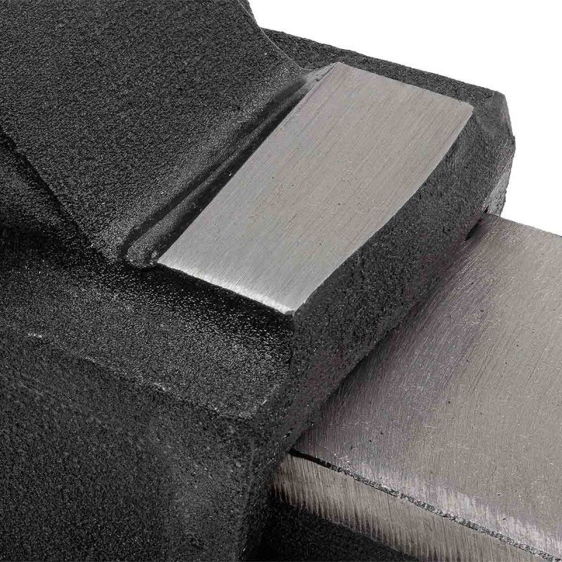 Тиски стальные с наковальней 5"-125мм FORSTIME FT-6540705