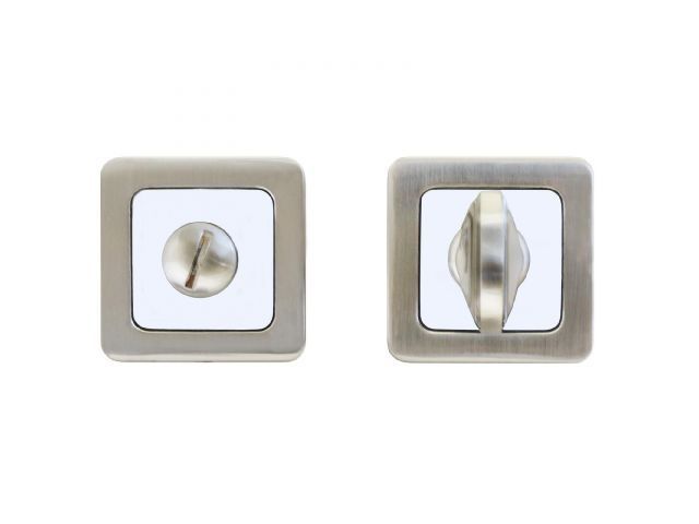 Завертка сантехническая к ручкам АЛЛЮР АРТ BK-S1 SN/CP(4182) мат.никель/хром УЗК 11456