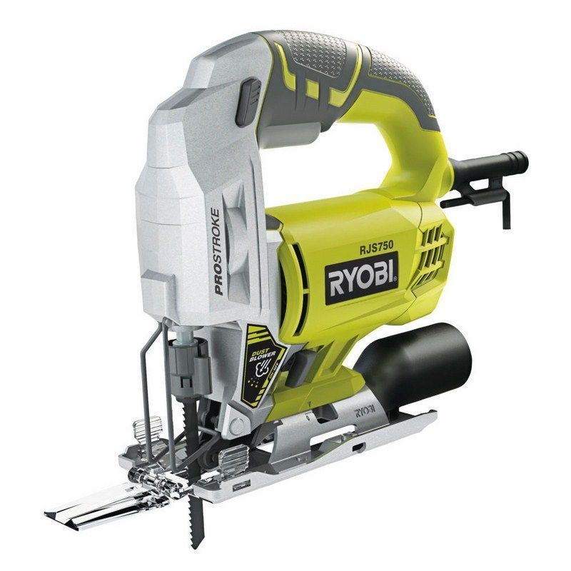 Лобзик RYOBI 500Вт, пропил до 75 мм, RJS750-GRyobi 5133002215