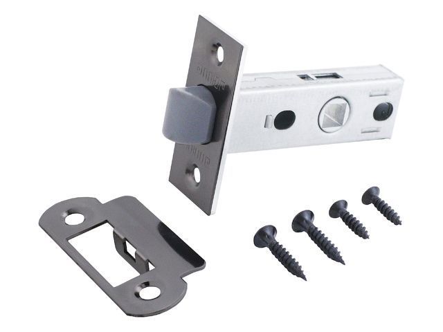 Защелка врезная межк. L45-8-P BN черн. никель пластик 25mm АЛЛЮР УЗК 12334