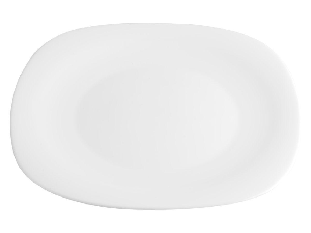 Тарелка обеденная стеклокерамическая, 278 mm, квадратная, серия QUADRO DIVA LA OPALA 13-127830