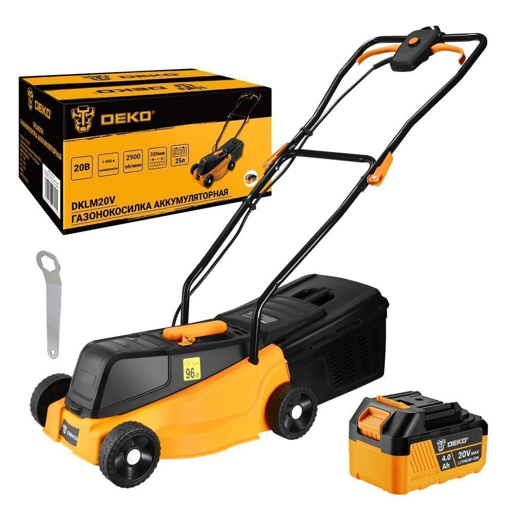 Газонокосилка аккумуляторная DEKO DKLM20VDeko 063-3007