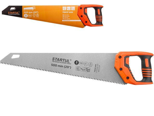 Ножовка по дер. 500мм 4 TPI MASTER (ST4240-50) STARTUL ST4240-50