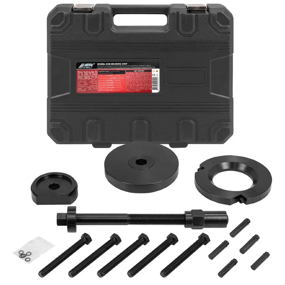 Набор инструментов для замены ступичных подшипников 28пр. JBC JBC-913T2M