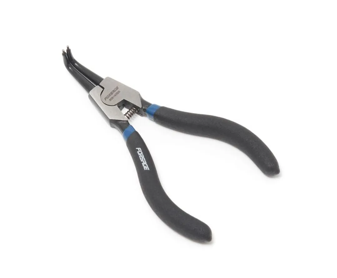 Съемник стопорных колец гнутый на разжим (90°,L-280мм)  Forsage F-609280SB