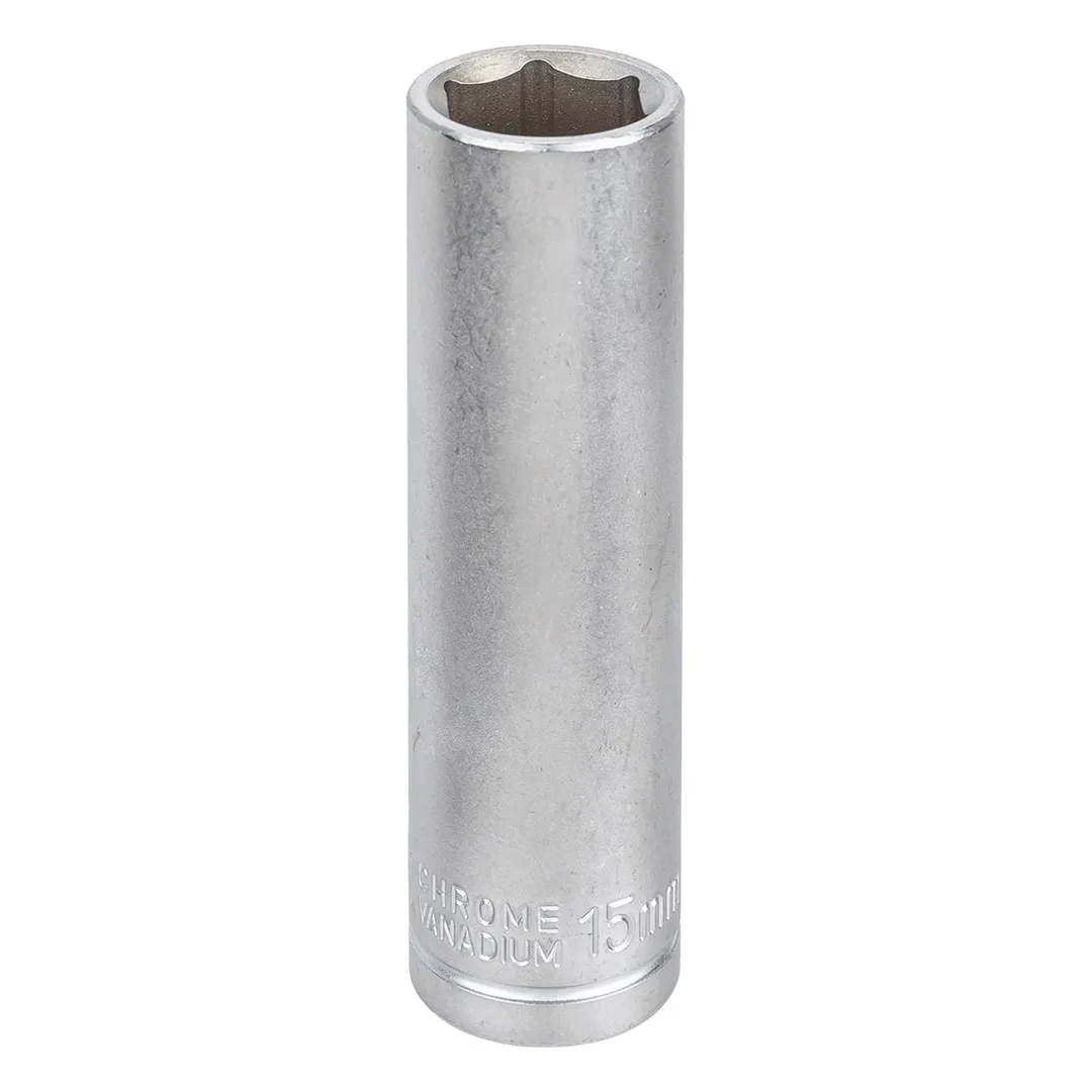 Головка 1/2" длинная 15 мм. (6 гр.) KING 