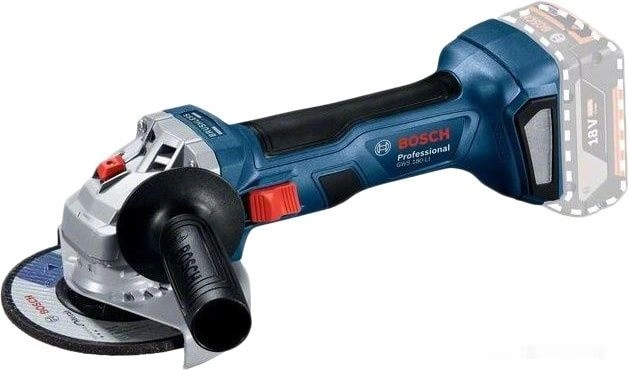 Solo Углошлифмашина GWS 180-LI аккумуляторная (18V / без АКБ и ЗУ / Коробка), BOSCH 0.601.9H9.020