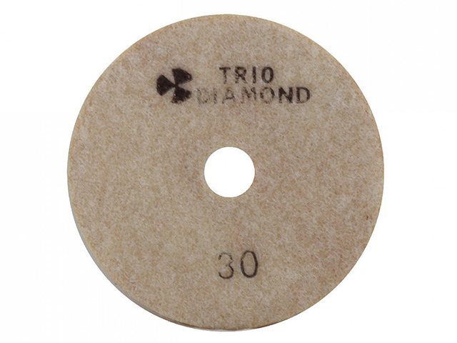 Алмазный гибкий шлифкруг "Черепашка" 100 № 30 (мокрая шлифовка)  ...TRIO-DIAMOND 340030