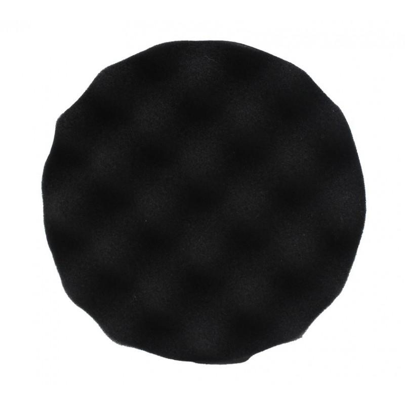Губка для полировки самоцепляющаяся 150mm (цвет черный)  Forsage F-PSP150W/B