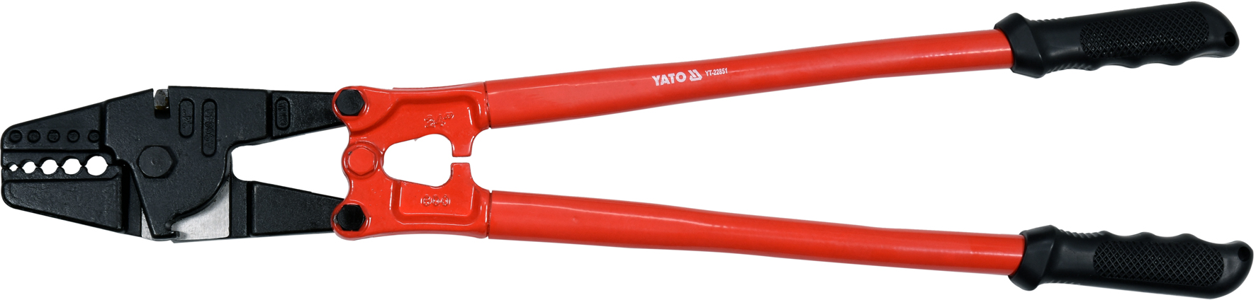 Клещи для опрессовки канатов 4.8/ 6.6/ 8.7/ 9.5/ 11.3mm YATO YT-22851