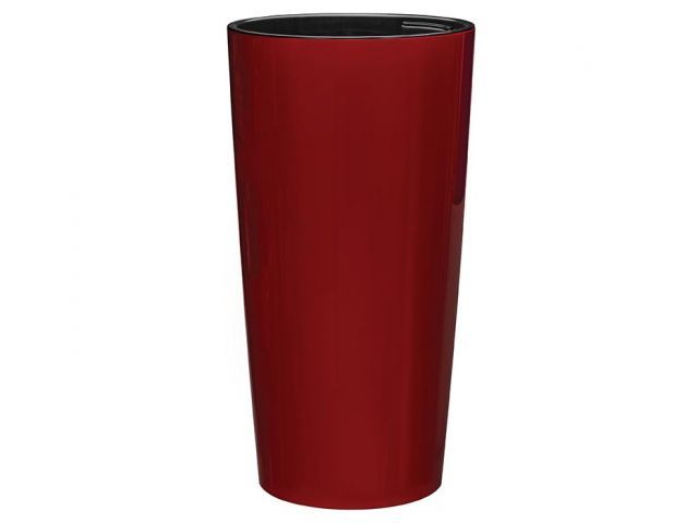 Кашпо круглое ПИЛАР D390mm H750mm 23/69л с вкладышем (бордо) IDEA М3088