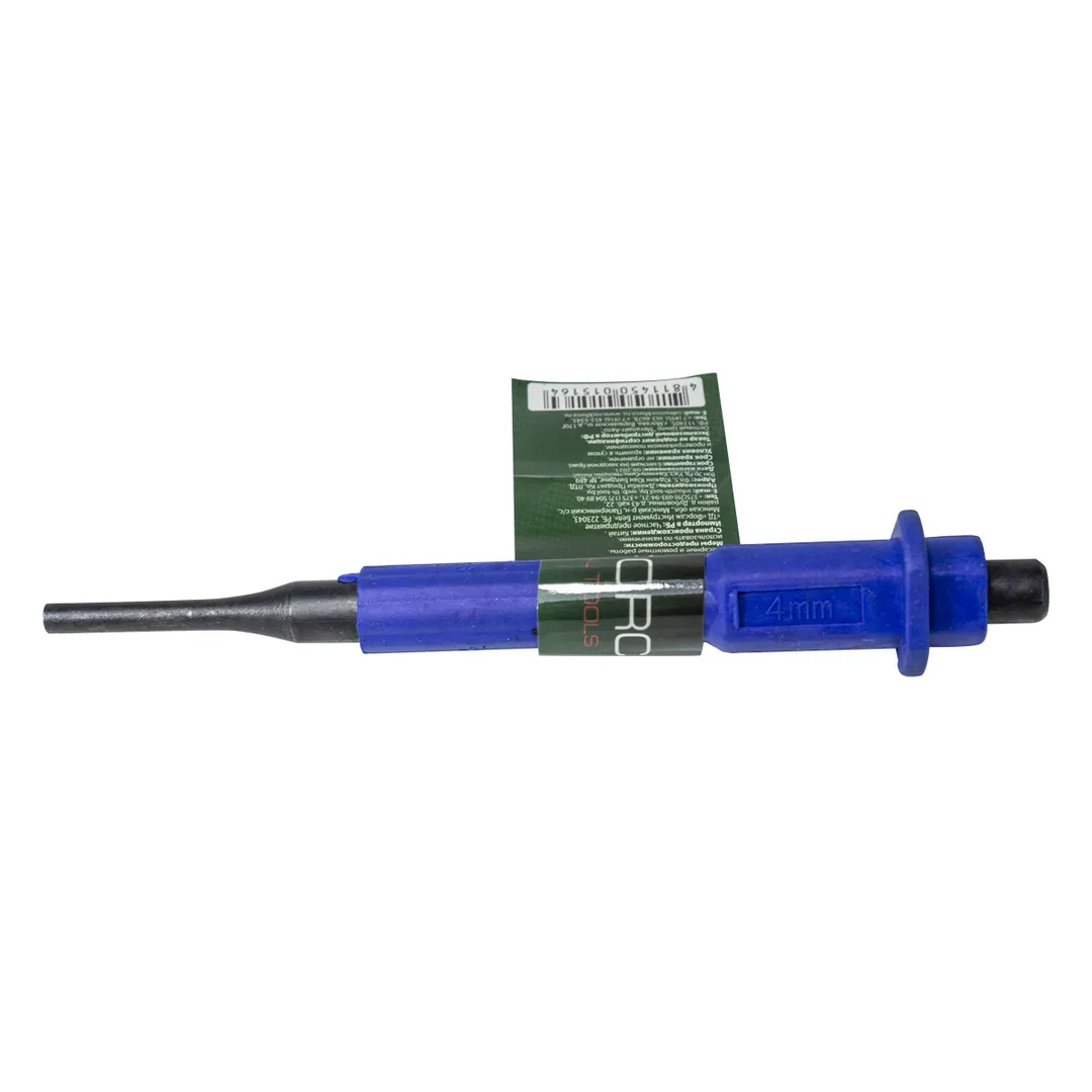 Выколотка c защитной рукояткой 4х125 мм.  Rock FORCE RF-6044190Q