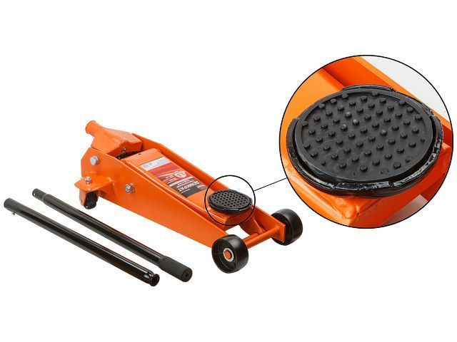 Домкрат подкатной 3т h(135-495мм) STARTUL ST8015-03-30