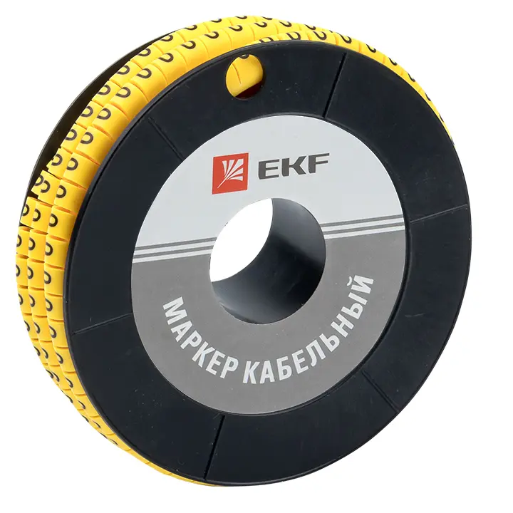 Маркер кабельный 1,5 мм2 "0" (1000 шт.) (ЕС-0)EKF plc-KM-1.5-0