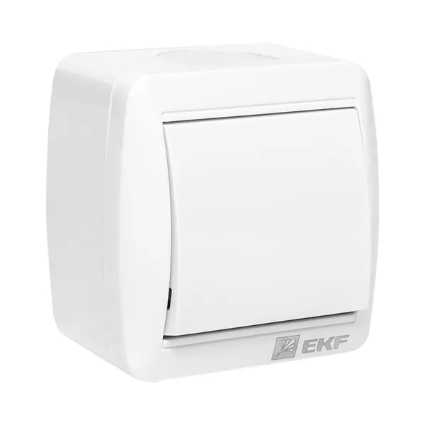 Владивосток Выключатель 1-кл. 10А IP54  EKF EQR16-021-30-54